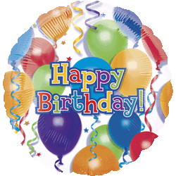 Balão Happy Birthday