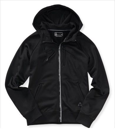 Active Solid Full-zip Hoodie