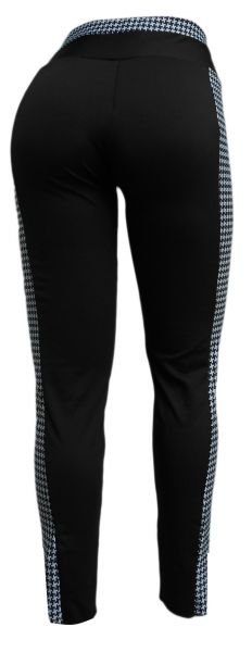 Legging academia plus size(60/62) preta e branca, cós alto, tecido suplex gramatura 320 e 360