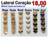 Lateral Coração (Promoção) Mínimo 3 pares