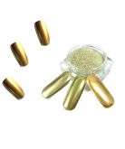 Pó Chrome Metalico Dourado