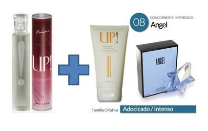 Kit UP!08 Angel (Hidratante 150g + perfume 50ml)