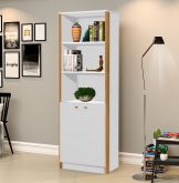 Estante Office 2P Branco.Nature J A Moveis