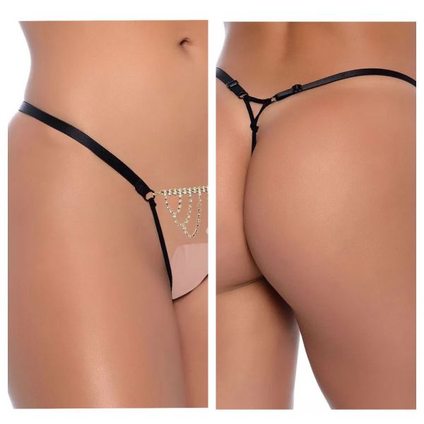 TANGA STRAPPY THALITA PATITEX PRETA