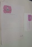 Conjunto Papel de Carta e Envelope Boku wa machi penkiya donna tokorodemo