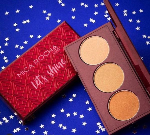 Paleta de Iluminador Let's Shine Leão Mica Rocha