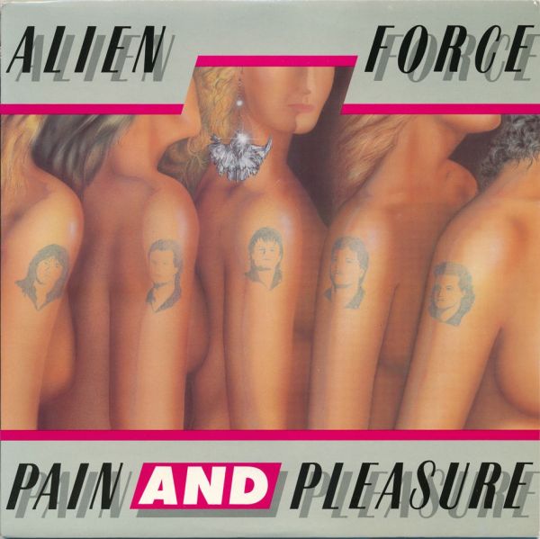 CD ALIEN FORCE - Pain and Pleasure slipcase com pôster