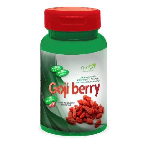Goji Berry em Cápsulas - Peso Liq:30g