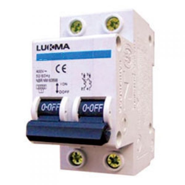 Disjuntor Din Bipolar 32A Lukma