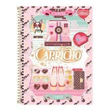 CADERNO ESPIRAL 96 FOLHAS CAPRICO - TILIBRA
