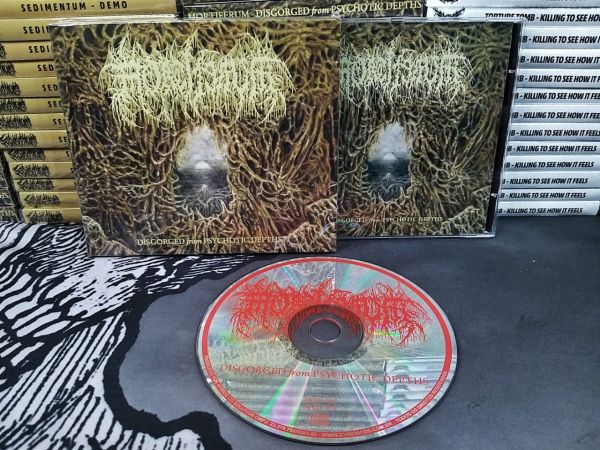 (NPCD-010) Mortiferum - Disgorged From Psychotic Depths (Slipcase c/ poster)