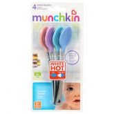 Kit com 4 Colheres Munchkin White HOT
