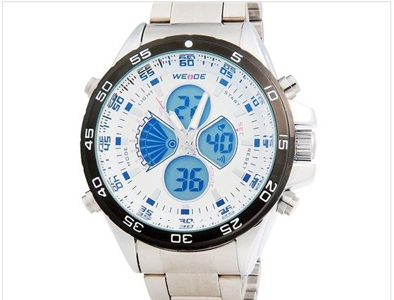 Waterproof Sports Watch WH-1103 (Branco)