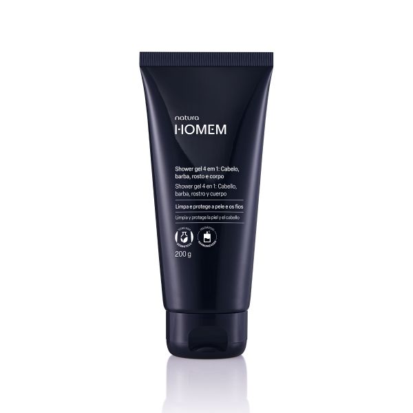 Homem shower gel 4 em 1 - 200g