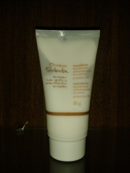 Desodorante Antitranspirante creme de macadâmia