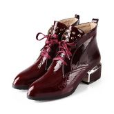 Moda Luxo: Bota em Couro Legítimo Envernizado, Super Resistente. Frete Grátis.