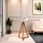 Mesa Lateral Classic Off White.Nature Tebarrot
