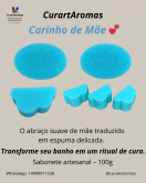 Kit 4 Sabonetes Artesanais Carinho de Mãe M - (Mamy Baby)