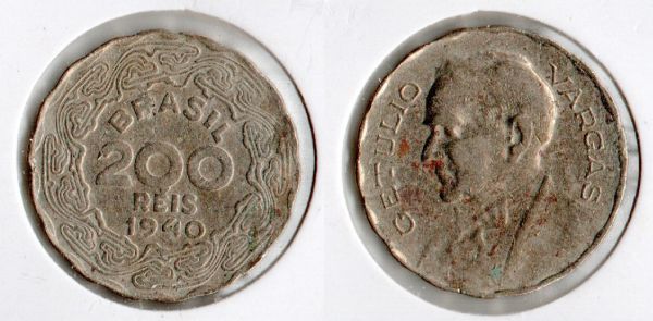 V167-1 - 200 Réis 1940
