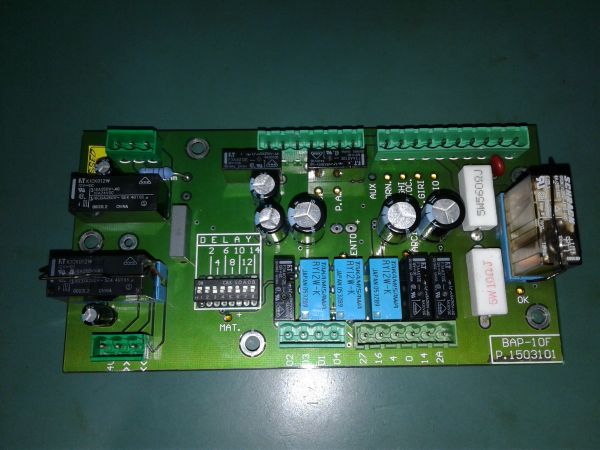 Serviço: Placas de Controle de Tear BAP10-MCD8-BLU6