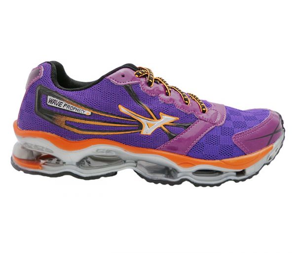 Tênis Mizuno Wave Prophecy 2 Roxo e Laranja MOD:12605