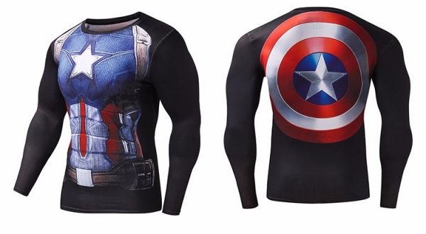 Camisa Avengers Capitão América Cod 004