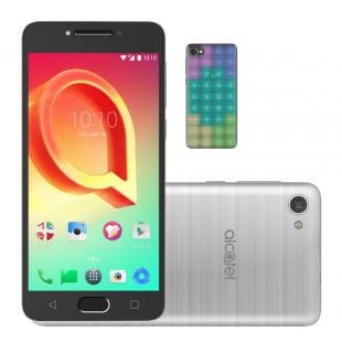 Smartphone Alcatel A5 Prata Tela 5.2Pol IPS HD LED Digital Inteligente Processador Octa-Core 1.3Ghz
