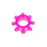 Anel Mega Stretch Silicone Rosa