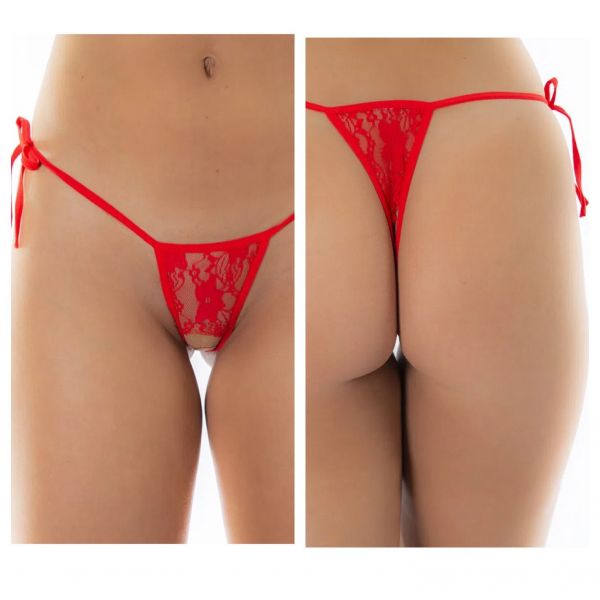 TANGA APRESSADINHA COM AMARRAÇÃO PIMENTA SEXY VERMELHA