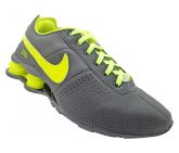 Tênis Nike Shox Deliver Preto e Verde Limão MOD:13414