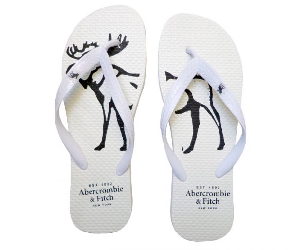 Chinelo Abercrombie & Fitch Branco