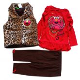 Conjunto Menina Elmo