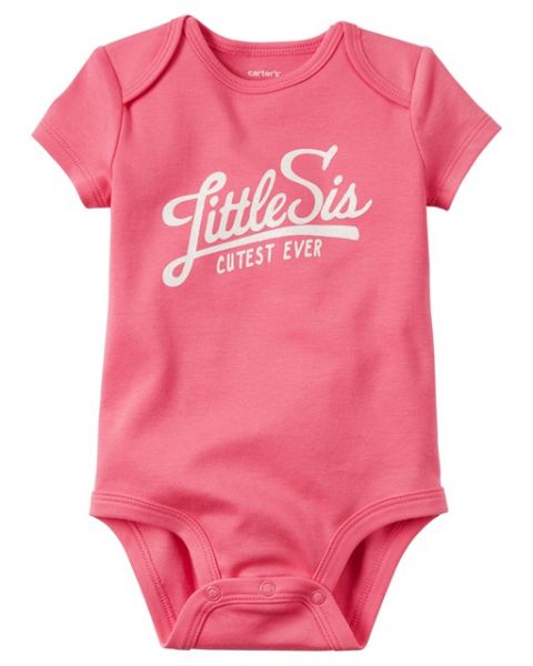 '06M Body Little Sis Rosa (3-6m) - Carter's