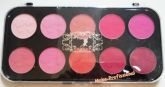 Paleta de Blush com 10 cores