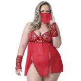 FANTASIA PLUS SIZE FEITICEIRA PIMENTA KENTE