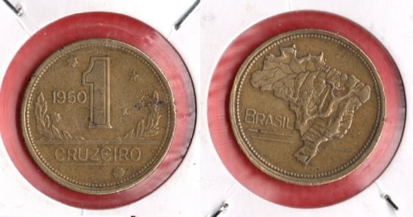 BX231 - 1 Cruzeiro 1950 - 5.163.000 -