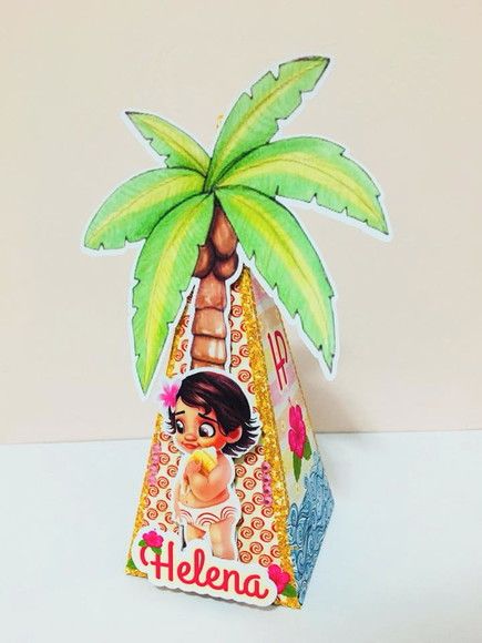 Arquivo de corte silhouette Piramide moana baby 12