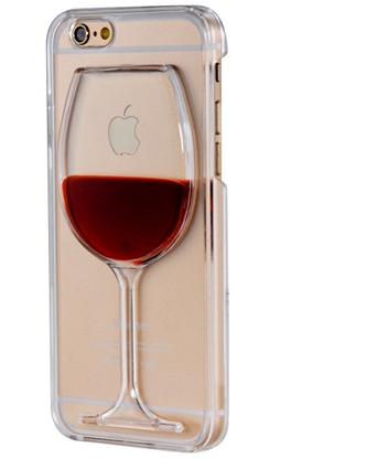 Capa Taça de Vinho Iphone 6/6s Cod 40.