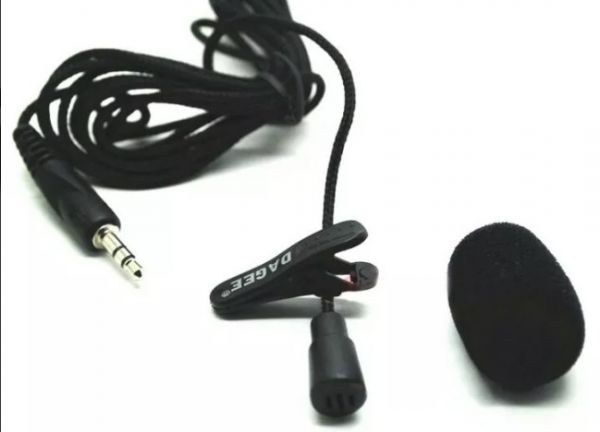 Microfone De Lapela P2 Stereo Profissional Youtubers