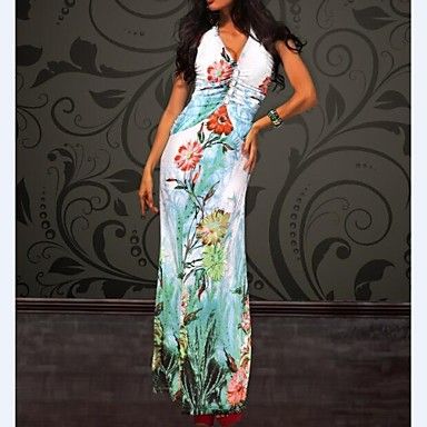 Moda Luxo: Vestido Longo Lycra, de Ótima Qualidade. Frete Grátis.