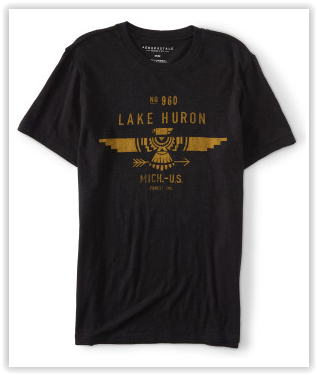 Camiseta Aeropostale - Lake Huron
