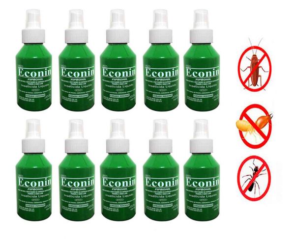 Cupins, Pulgas e Carrapatos-10 Econin de 150ml Promoção