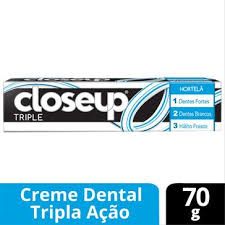 CREME DENTAL CLOSEUP TRIPLE HORTELA 70 GRS
