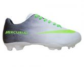 Chuteira Nike Mercurial Vortex Branco E Preto Mod:10833 Lanç