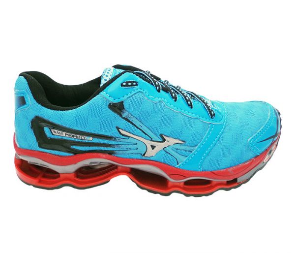 Mizuno Wave Prophecy II Azul e Vermelho MOD:11581