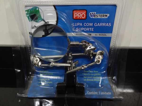 Lupa Com Garras E Suporte Profissional Pro - Western