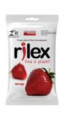 PRESERVATIVO AROMATIZADO DE MORANGO RILEX