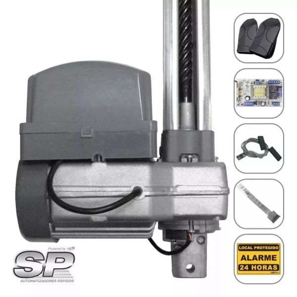 Kit Motor De Portão Basculante PPa Penta 1/2 Rápido Abre 8s
