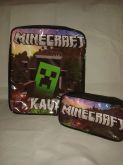 Mochila e Estojo Minecrafit
