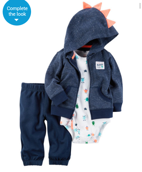 Conjunto 3 peças Carter's